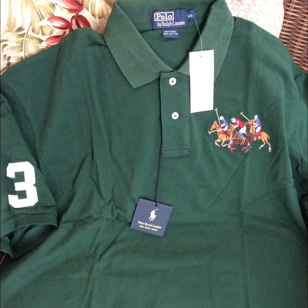 Ralph Lauren Classic Cut mesh polo